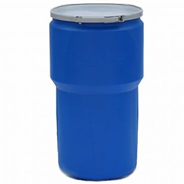 15 Gallon UN Approved Poly Open Top Drum with Lid